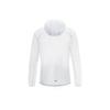 LiNing Running Series Color Block Zip s kapucňou Dlhý rukáv Bunda Pánska Bunda Biela AFDT183-4