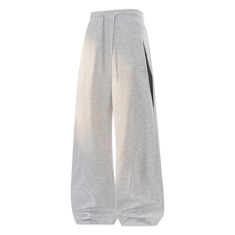 Men's Loose Straight Leg Pants, Men's Casual Pants