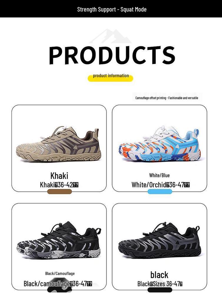 New Unisex Non-Slip Breathable Water Shoes for Outdoor Activities
