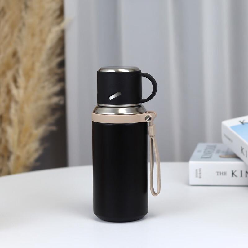 

Shangqi Large Capacity Stainless Steel Insulated Bottle with Dual Lids