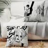 1PC Anime Cool Nana Osak Pillow Case Square  Bedroom Sofa Leisure Comfort Cushion Car Home Decoration Pillowcase 40x40