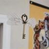 49pcs/set Realistic Skeleton Keys Dragonfly Pendant Set Christmas Tree Hanging Ornaments  Gifts