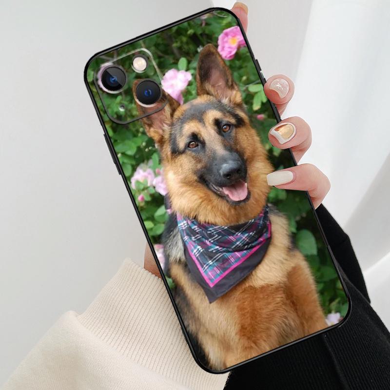 German Shepherd Dog Phone Case For iPhone 17 Pro Max 16 15 11 13 12 14 Pro Max mini 15 16 Plus 16e 17 Air Cover