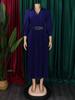European & American Plus Size Women's Solid Color Dress - Fashionable & Stylish