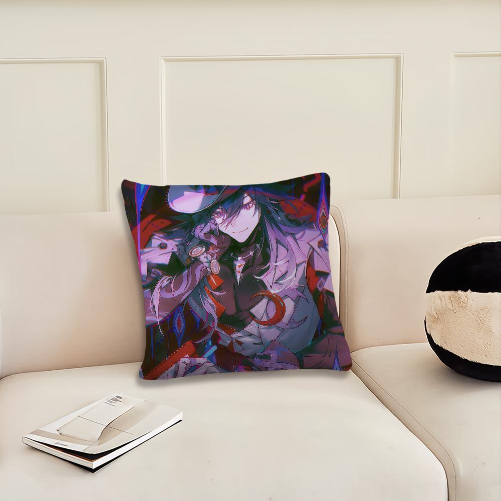 Game Honkai Star Rail Ashveil Cushion Cover Pillow Cover Decoration Room Home Sofa Living Office Car Nordic Simplicity