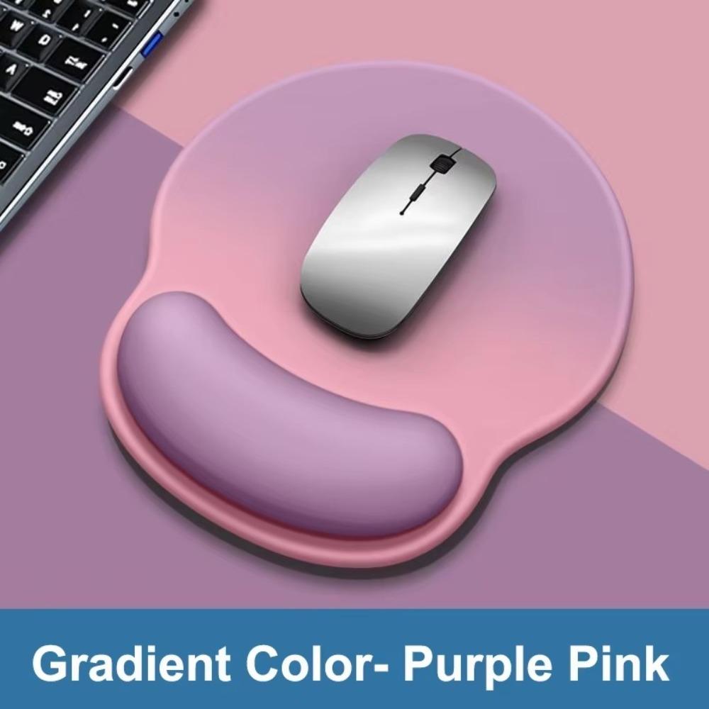 Soft Comfortable Wrist Rest Silicone Desktop Wrist Support Durable Ergonomic Mouse Pad  Office Use