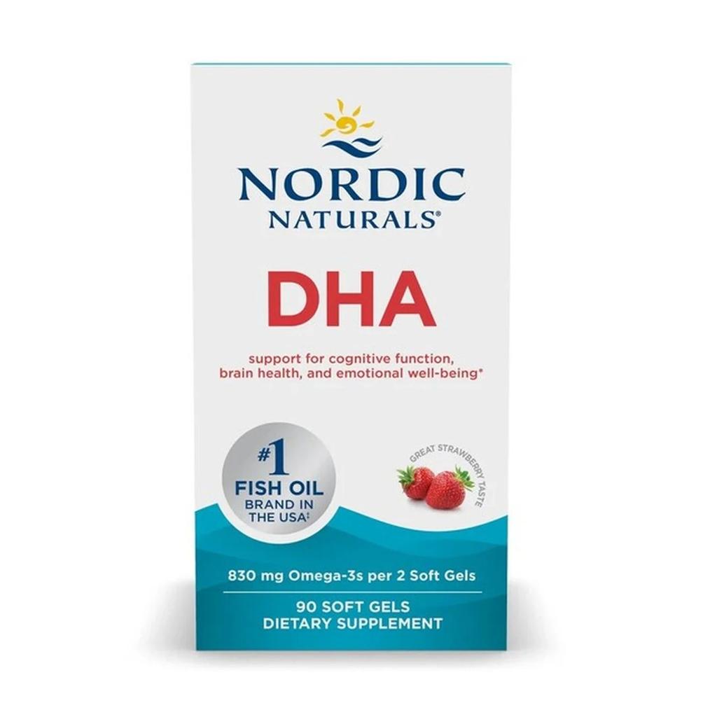 DHA, 830mg Strawberry - 90 softgels