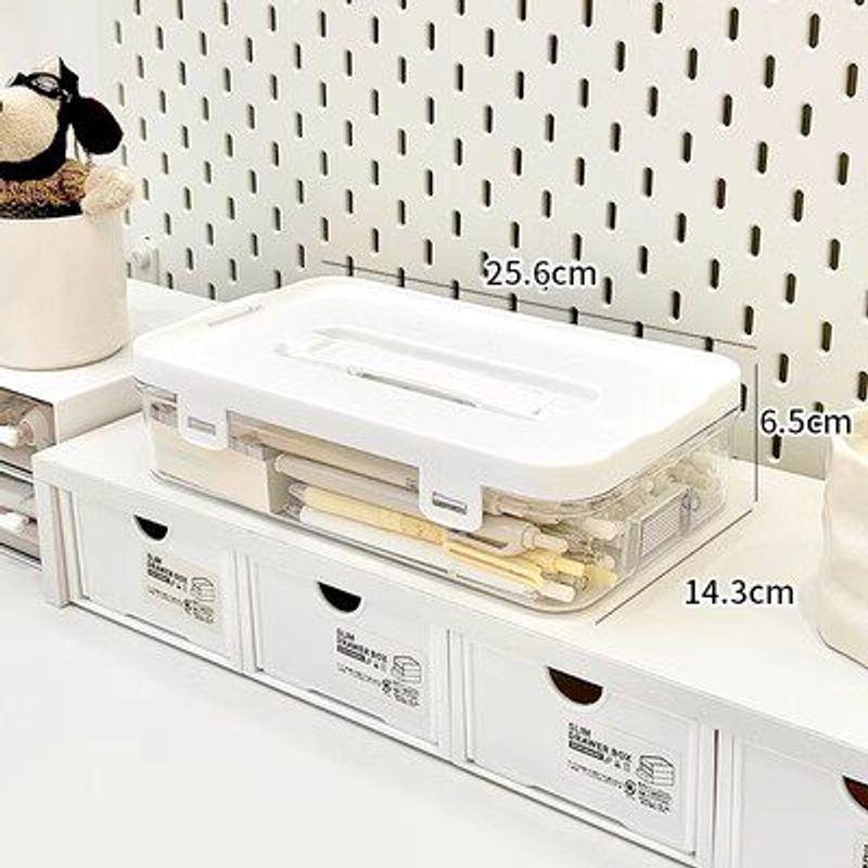 Writing Board File Bag Storage Box Test Paper Storage Writing Pad Plywood Storage File Folder Study Stationery Portable storage box