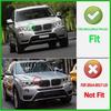Magickit for 2011 2012 2013 2014 BMW X3 X4 F25 F26 Single Slat Grill Front Kidney Grille Gloss Black Bumper Grill FY6