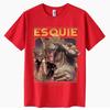 Esquiu Clair Obscur Expedition 33 Aesthetic Tee Shirt Novelty Cotton Oversized T Shirts Harajuku High Quality TShirts Teenagers