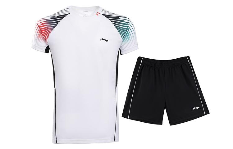 Li Ning Casual Sportswear Men s White AATR045-2 L