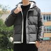 New Down Cotton-padded Clothes Thickened Winter Clothes Two Bars Cotton-padded Clothes Men's Jackets Cotton-padded Jackets Men's