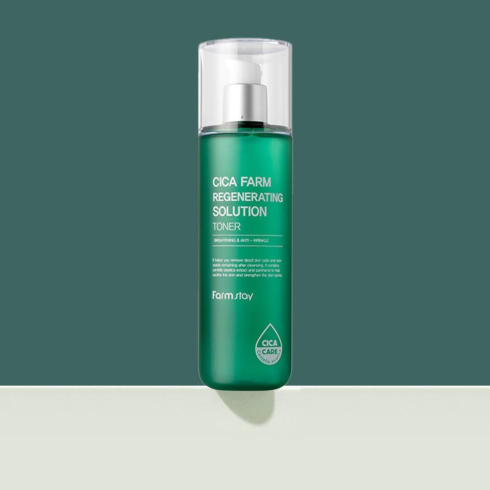 Farmstay Cica Farm Regenerating Solution Toner Soothing Hydrating 200ml