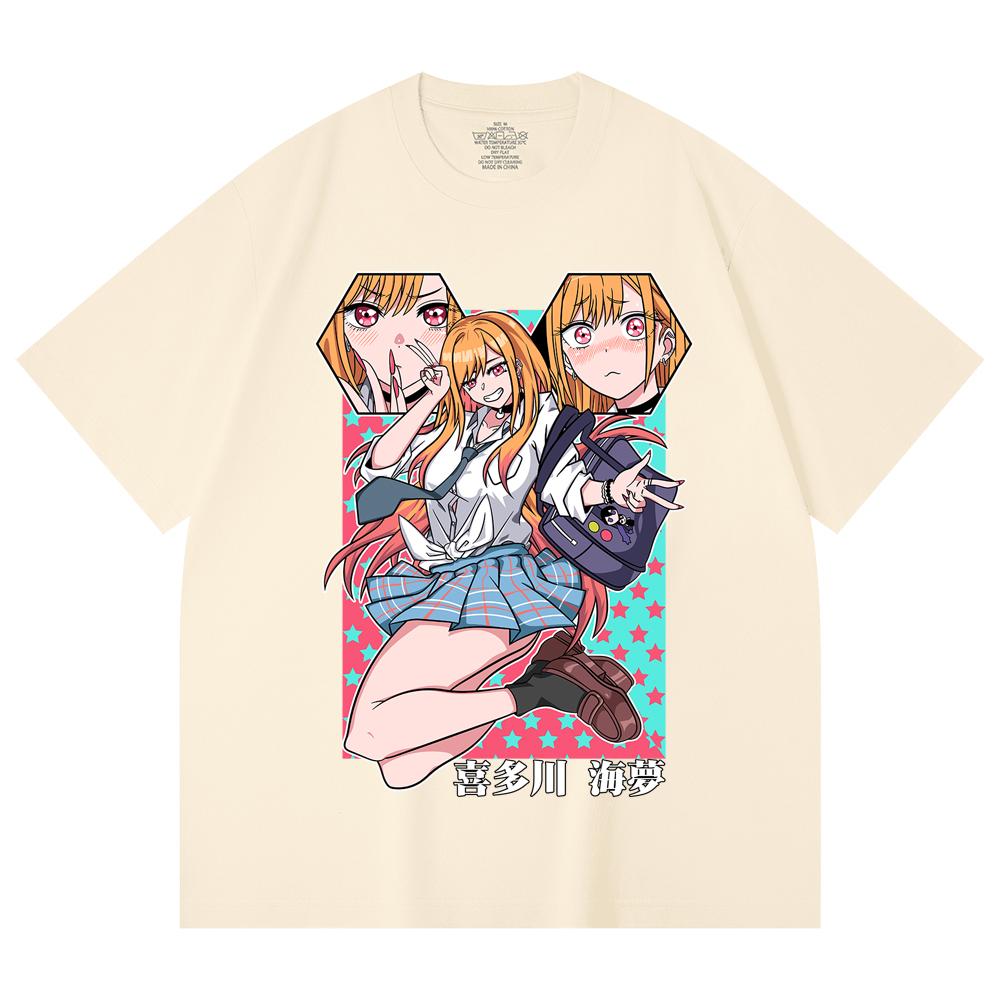 230 Gsm 100% Cotton My Dress-Up Darling V3 Marin Print Unisex Heavy Cotton T Shirt