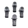 XUAN 4pcs Black PDC Parking Sensor Bumper Reverse Assist 9666016377 For Citroen Peugeot C4 C5 C6 307 308 407 2000-2014