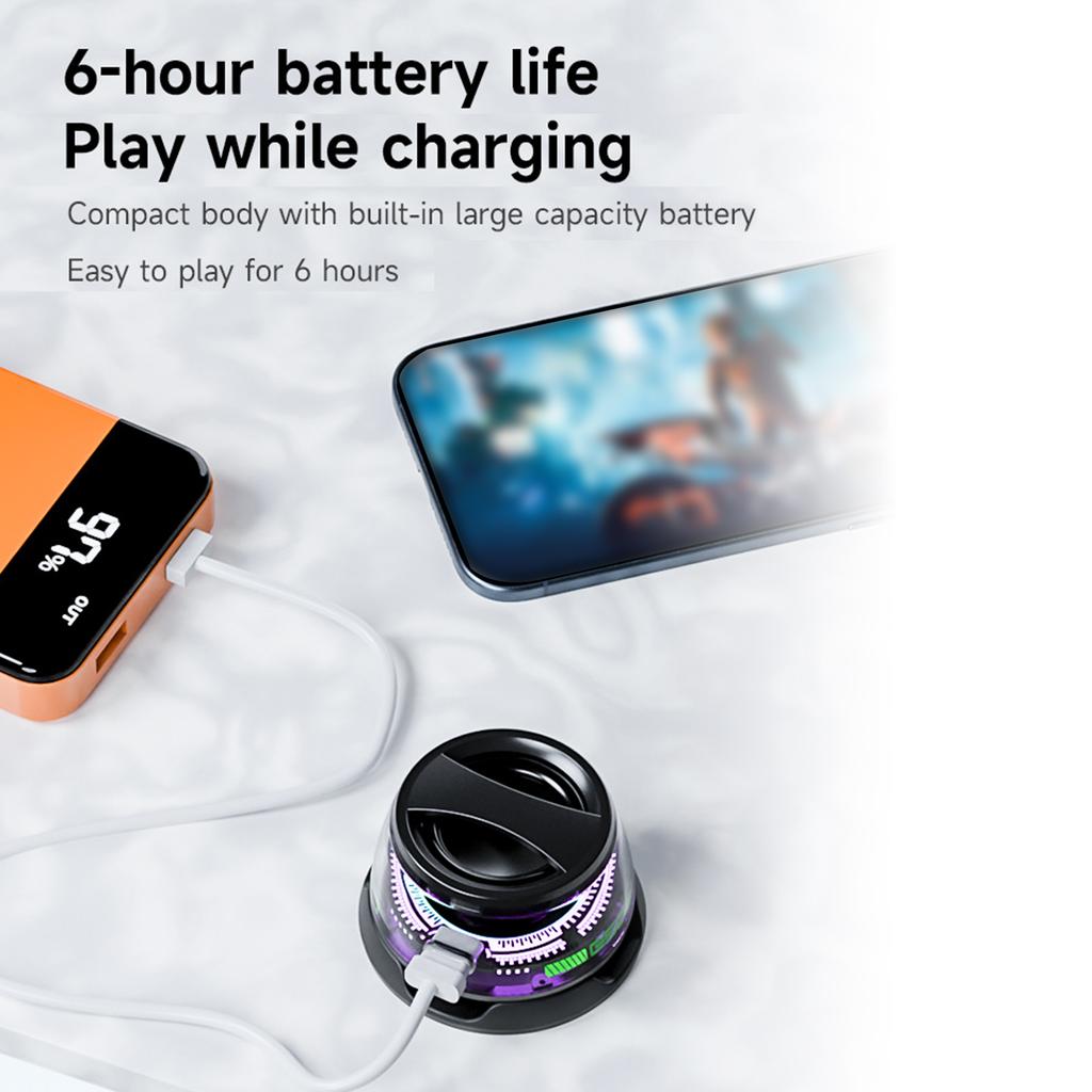 G200 Magnetický BT reproduktor Víceúčelový přenosný držák na mobilní telefon pro kovový povrch Bezdrátový