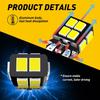 PAIR 194 LED T10 W5W 168 Map Interior Plate Light Trunk License Bulbs White