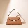 New High-end Cowhide Leather Niche Hand-held Underarm Crossbody Small Exquisite Women's Bag
