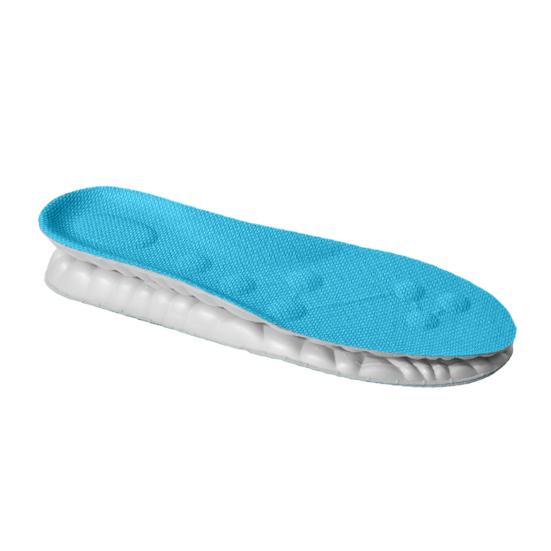 

1 Pair 4D Cloud Comfort Insoles with Arch Support Shock-Absorbing Breathable Shoe Inserts for Men Women Anti-Odor Sweat-Wicking Trim to Fit Insoles 37-38 белый