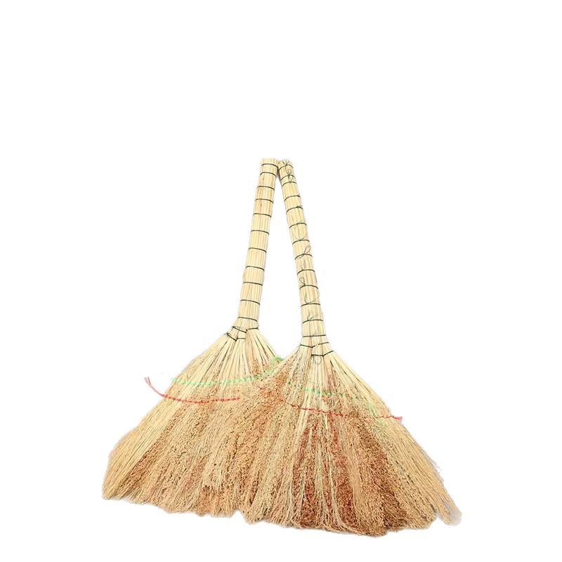 Sorghum Bleached Broom for Yard and Floor Sweeping