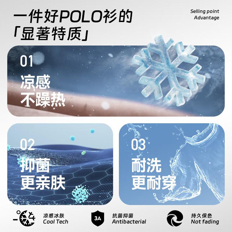 Septwolves Men s Cool-Touch Spliced T-Shirt XL