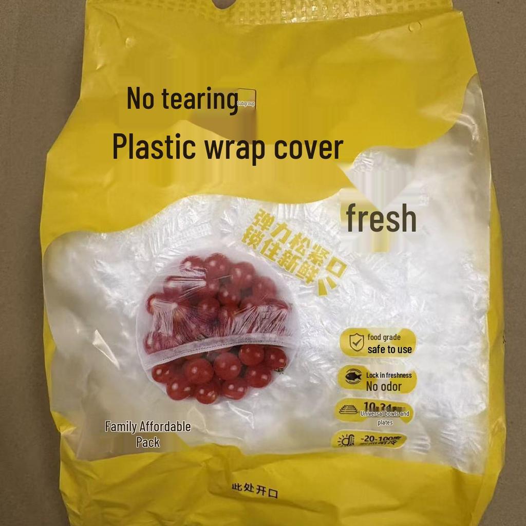 Disposable Food Grade Cling Film Covers for Freshness - Vegetable & Fruit Sleeves