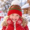 Warm Infant Beanie Cap Woolen Ear Protection Winter Baby Hat Cute Kids Pullover Hats  New Year