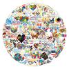 100 Autism Awareness Waterproof Graffiti Stickers for Suitcases and Skateboards