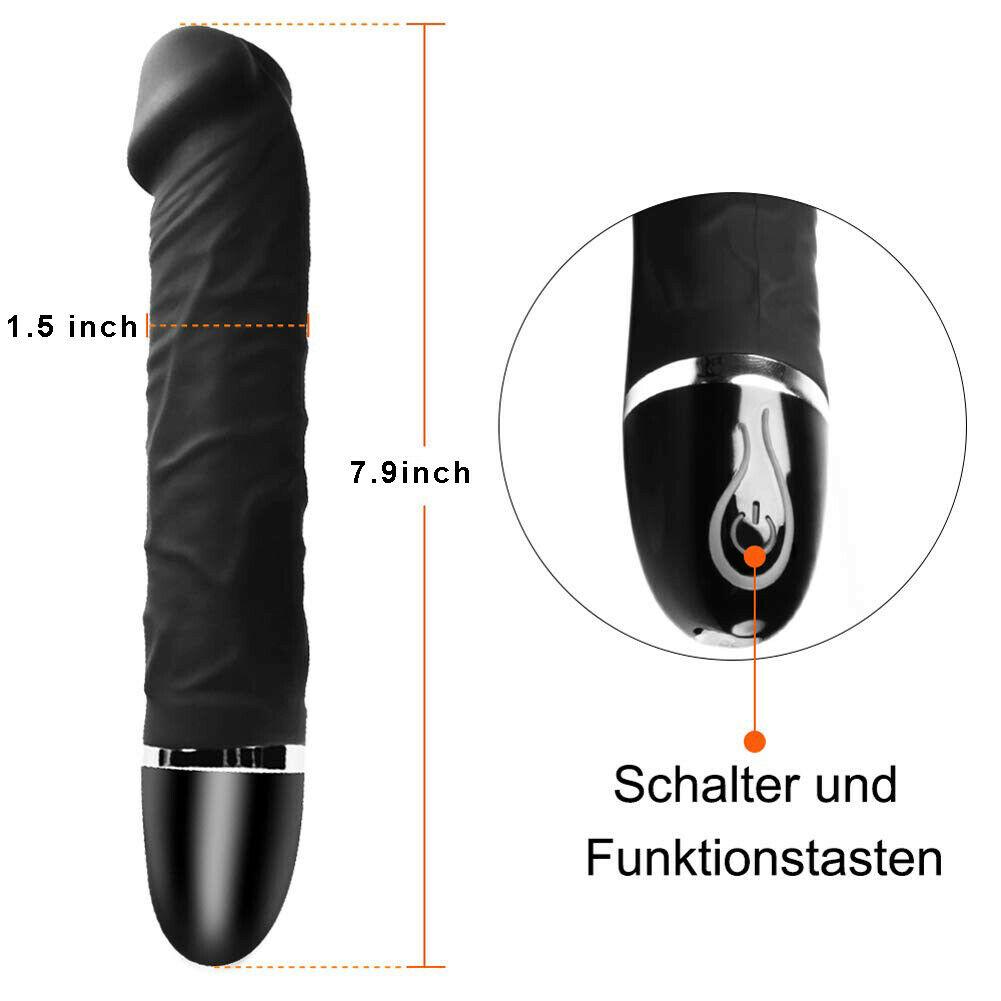 Big G Spot Dildo Vibrator Massager Sex Toys For Women Couple Multispeed Discreet