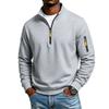 Herren - Gefüttertes Sweatshirt mit Stehkragen für Sport und Training