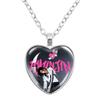 Star Surrounding Time  Heart Shaped Necklace Stray Children's Pendant