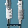 No-Drill Suction Cup Shower Head Holder with Movable Silicone Base