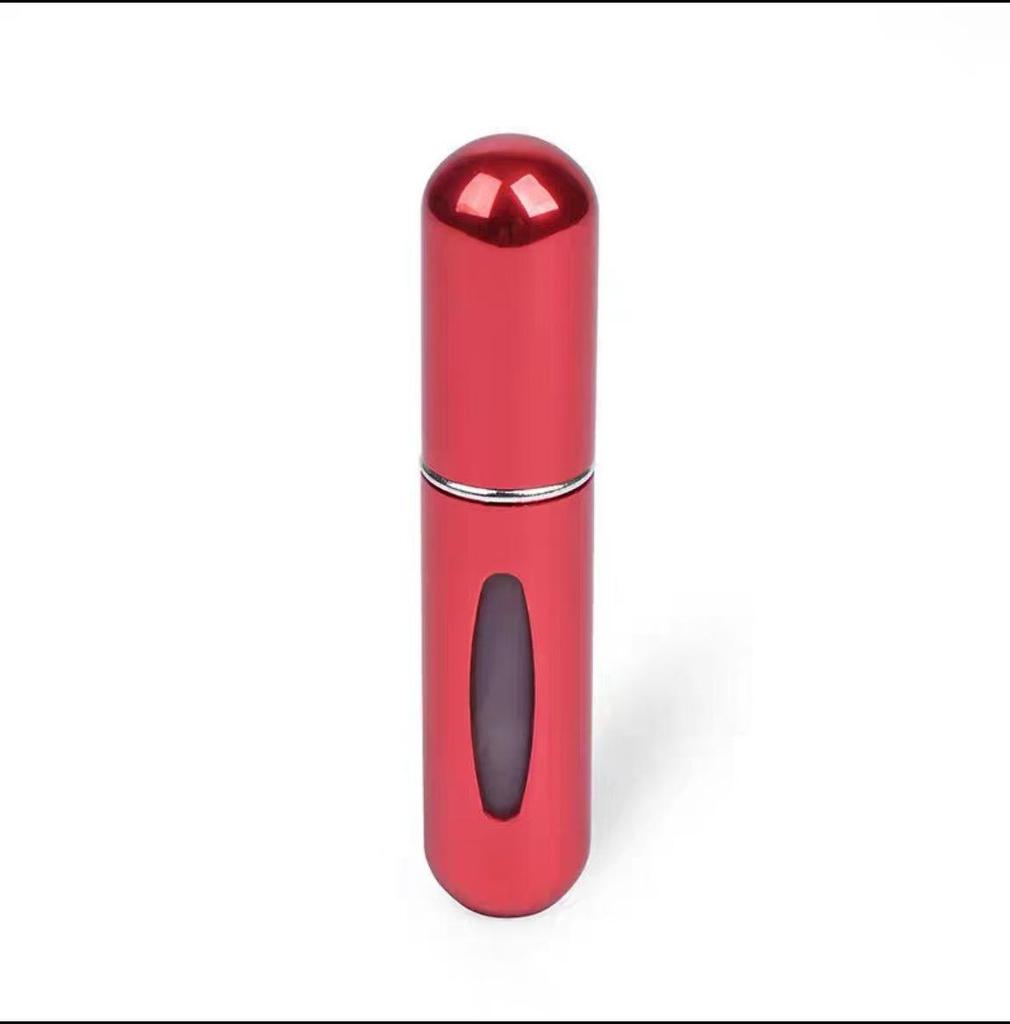 5ml Bottom-Fill Perfume Sub-Bottle with Plastic Liner and Press Spray