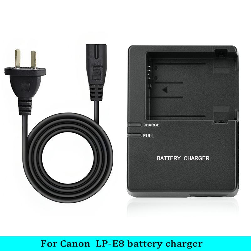 LC-E8 Battery Charger for Canon LP-E8 - Compatible with EOS 600D 650D 700D 550D,Rebel T2i,T3i,T4i,T5i; Kiss X4, X5, X6i Camera
