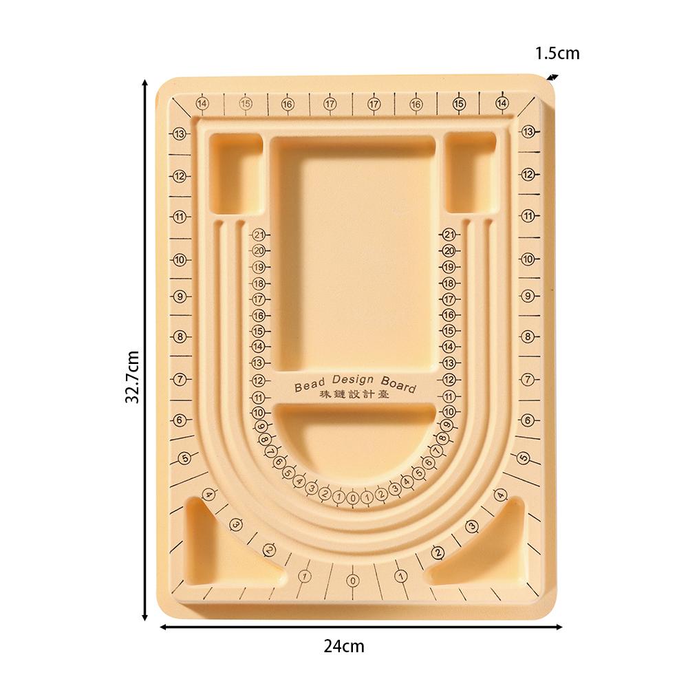 

Красочная доска из бисера Flockeda для браслета, ожерелья, поднос, аксессуары для бисера, измерительные инструменты, ремесла для изготовления ювелирных изделий своими руками розовый