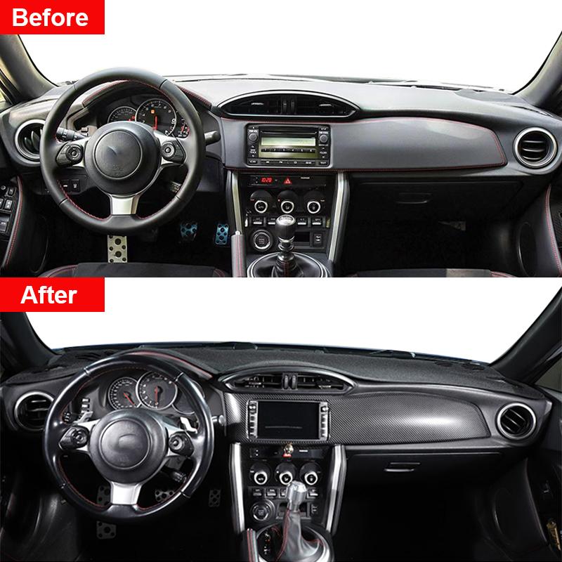For Toyota 86 GT86 FT86 2012-2014 2015 2016 2017 2018   Car Dashboard Cover Dash Mat Sun Shade Non-slip Pad Accessories
