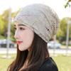 Moon Hat Cotton Breathable Light Turban Cap Air Conditioning Cap Hat Female Spring and Fall Thin Section Lined Head Wrapping Cap
