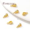 18K Gold Plated Bailes For Jewelry Bails For Pendants Connectors Findings DIY Necklace Accessories