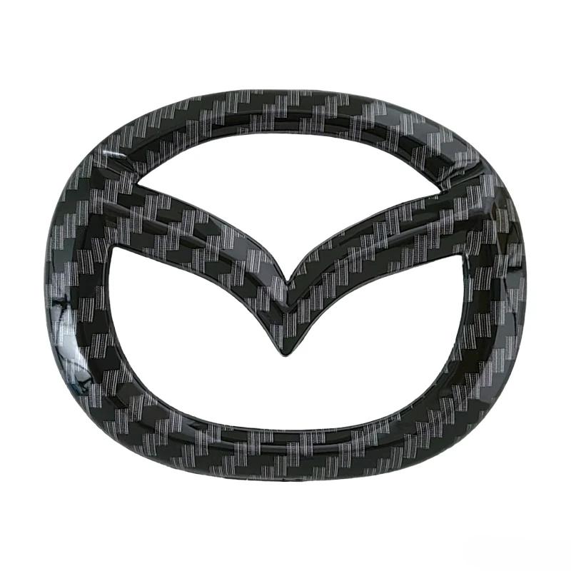 For Mazda CX6 RX7 MX5 CX5 CX3 Protege CX9 CX7 CX9 ABS Car Steering Wheel Emblem Cover Stickers Auto Logo Badge Decals Decoration FAWR