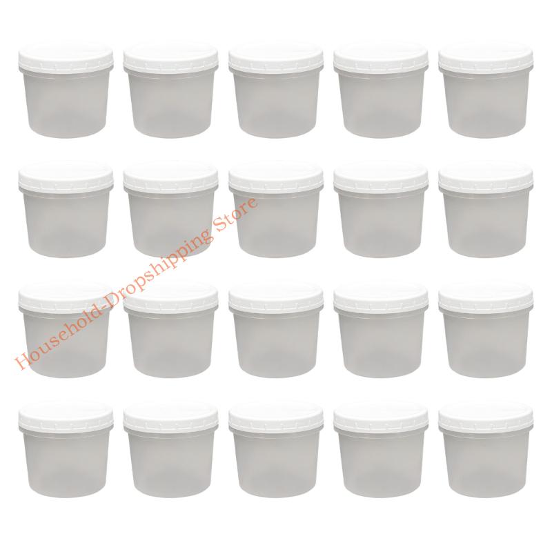 Plastic Dessert Cups Heat Resistant For Microwave Freezer Meal Preparation 85AD