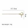 Moonlight Stone Hairpin Accessories New Chinese Style Chopstick Shaped Hairpin  For Woman Girl