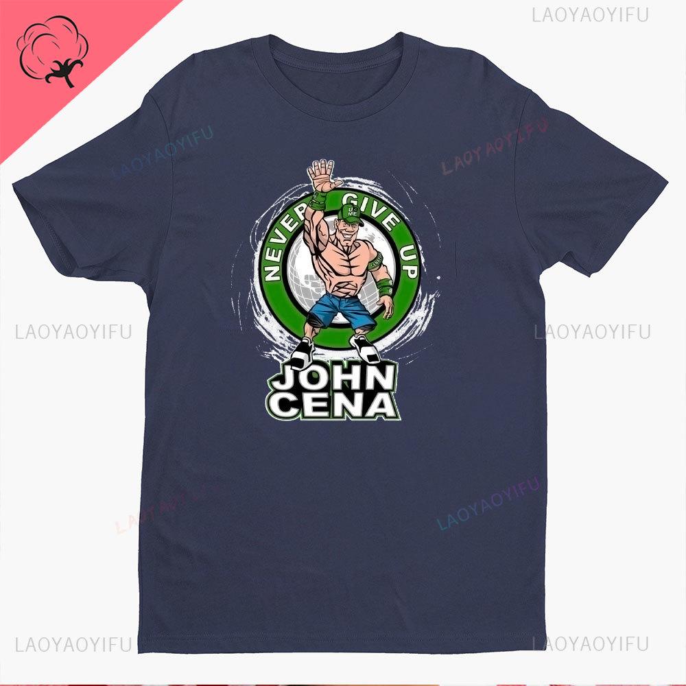 John Cena Wwe The Last Time Is Now Farewell Tour 2025 Shirt Essential T-Shirt Men Clothing High Quality Cotton Tops O-neck Tees