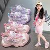 Kuromi Girls' Sandals - Spring/Summer 2026: Fast Collaboration Sports Beach Shoes for Big Kids