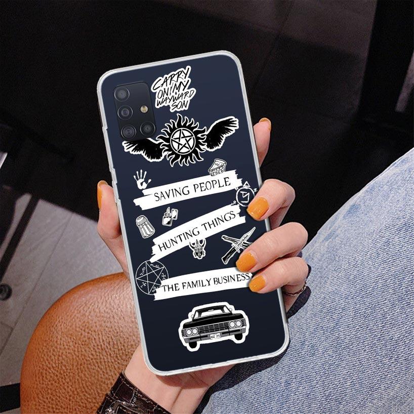 Babaite Supernatural SPN Dean And Sam Phone Case For Samsung Galaxy A52 A32 A22 A12 A51 A31 A50S A30S A20S A10S Note 20 Ultra 10