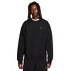 Solo Swoosh Fleece Crew, Mens Black Sweatshirt