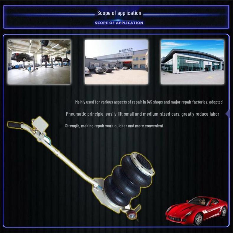 Ruční dvoumadlový 3T/5T vzduchový zvedák