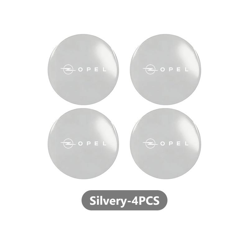 For Opel Car Emblem Wheel Hub Center Cap Stickers Tire Center Cover Badge Decal Accessories Insignia Corsa Zafira Meriva Mokka