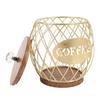 Wooden Base Coffee Pod Storage Fruit Shaped Coffee Pod Rack  Coffee Station