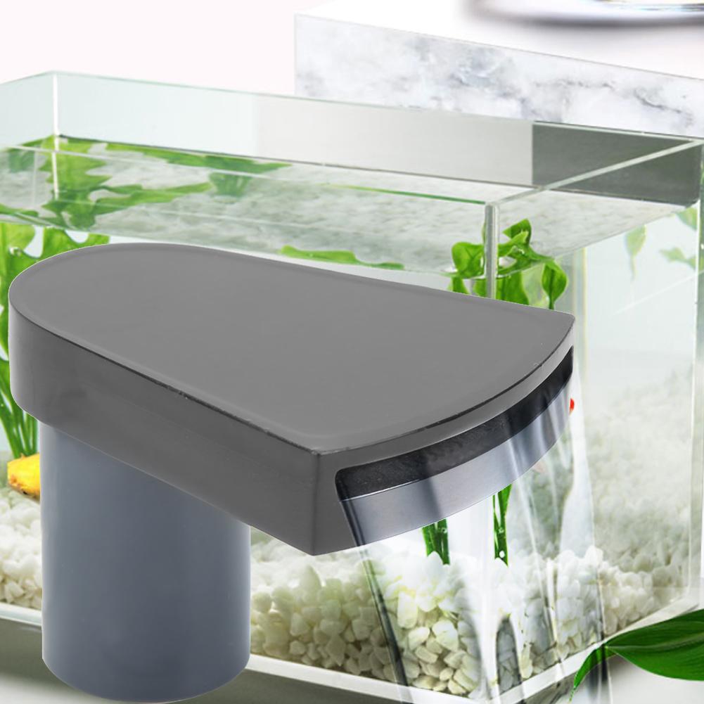 Black Acrylic 360 Degrees Adjustable Aquarium Duckbill Nozzle Fish Tank Water Flow Accelerator Outlet