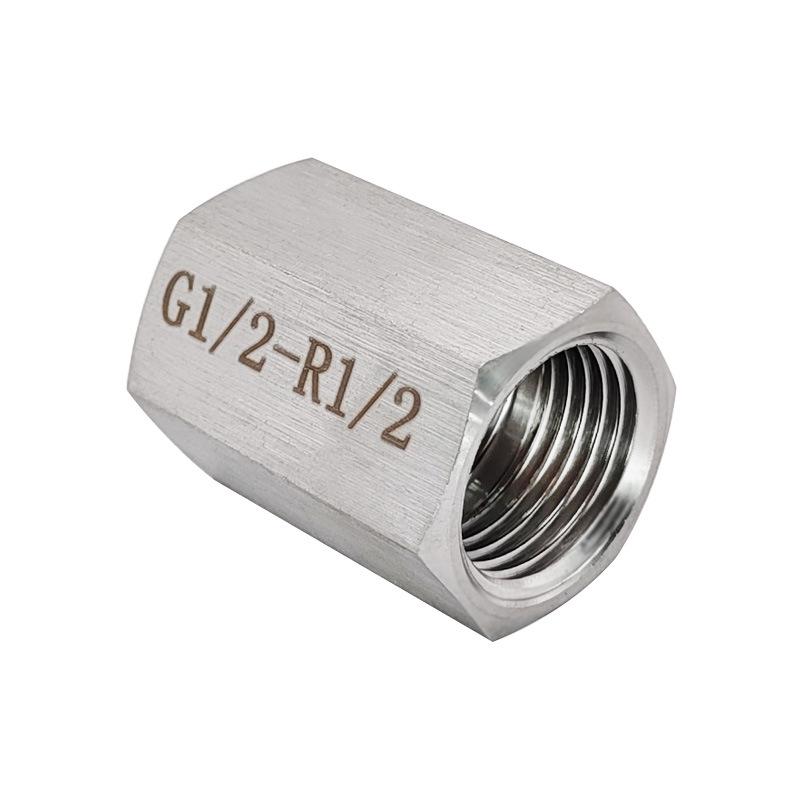 

Stainless Steel Female G1/2 BSP to Female R1/2 BSPT Adapter Reducer